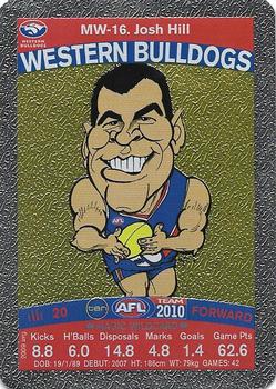 2010 Team Zone AFL Team - Magic Wildcards #MW-16 Josh Hill Front